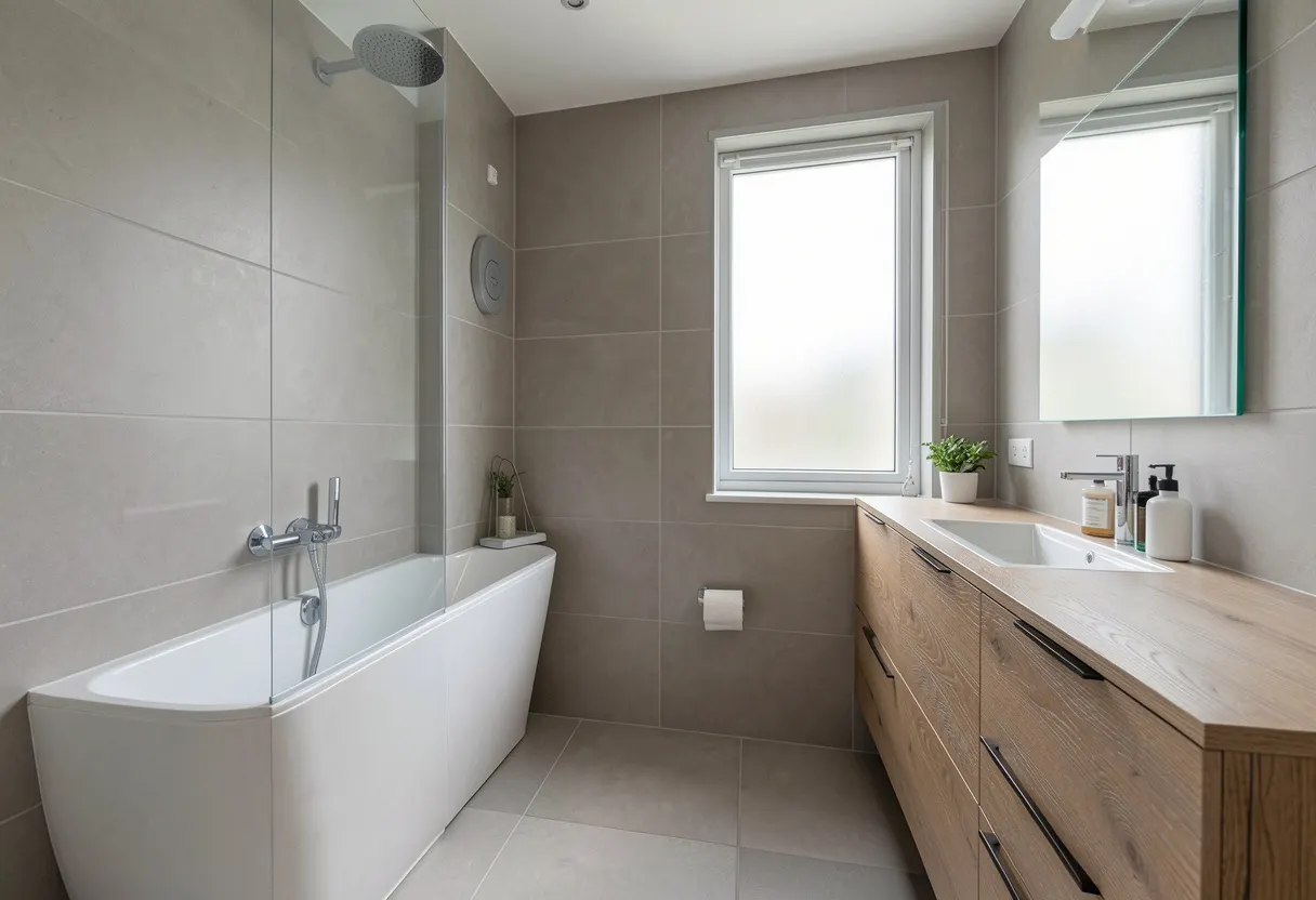 Local renovation team on site for an Albion Park bathroom renovation