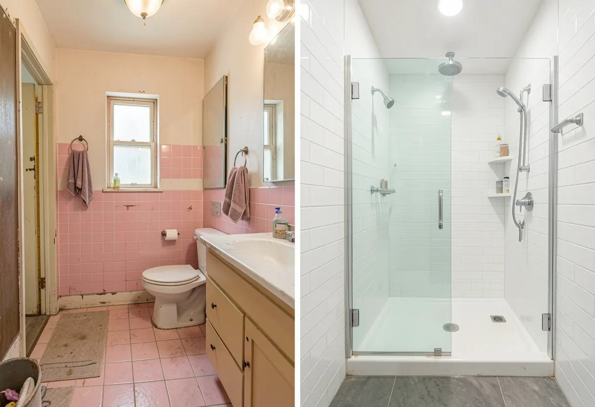 Local Kanahooka bathroom renovation team on site