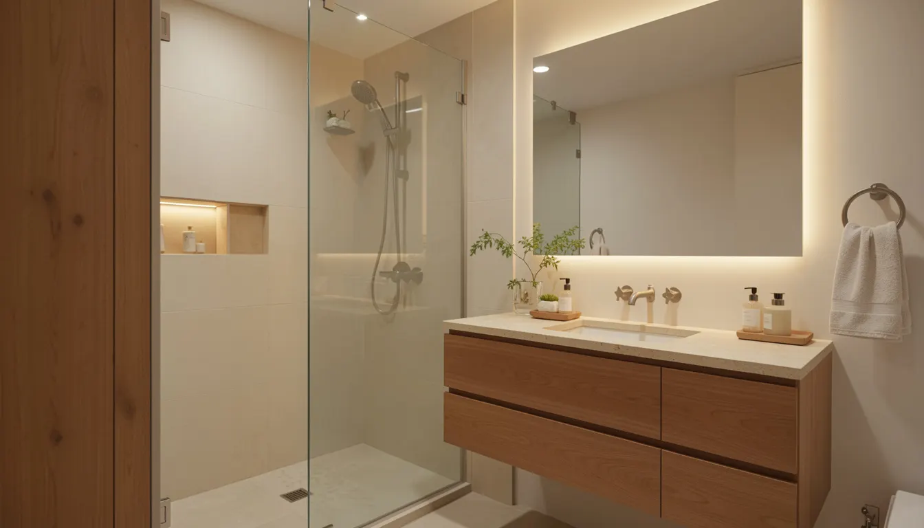 Local Illawarra renovation team on site for a Mount Kembla bathroom renovation