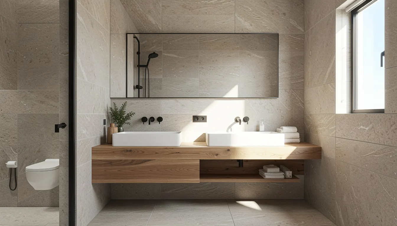 Completed new-build ensuite renovation in Shell Cove, Shellharbour