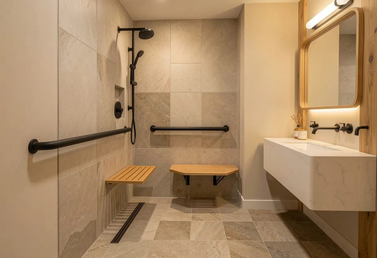 Before and after of a small bathroom renovation in Kanahooka, Illawarra