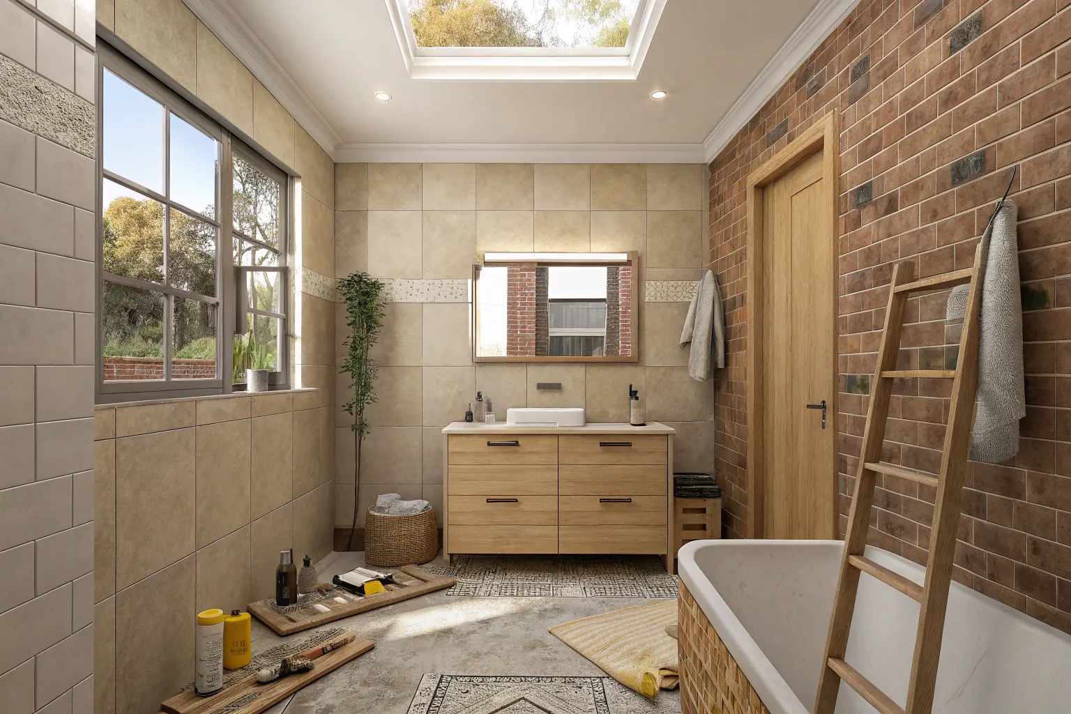 Small bathroom renovation